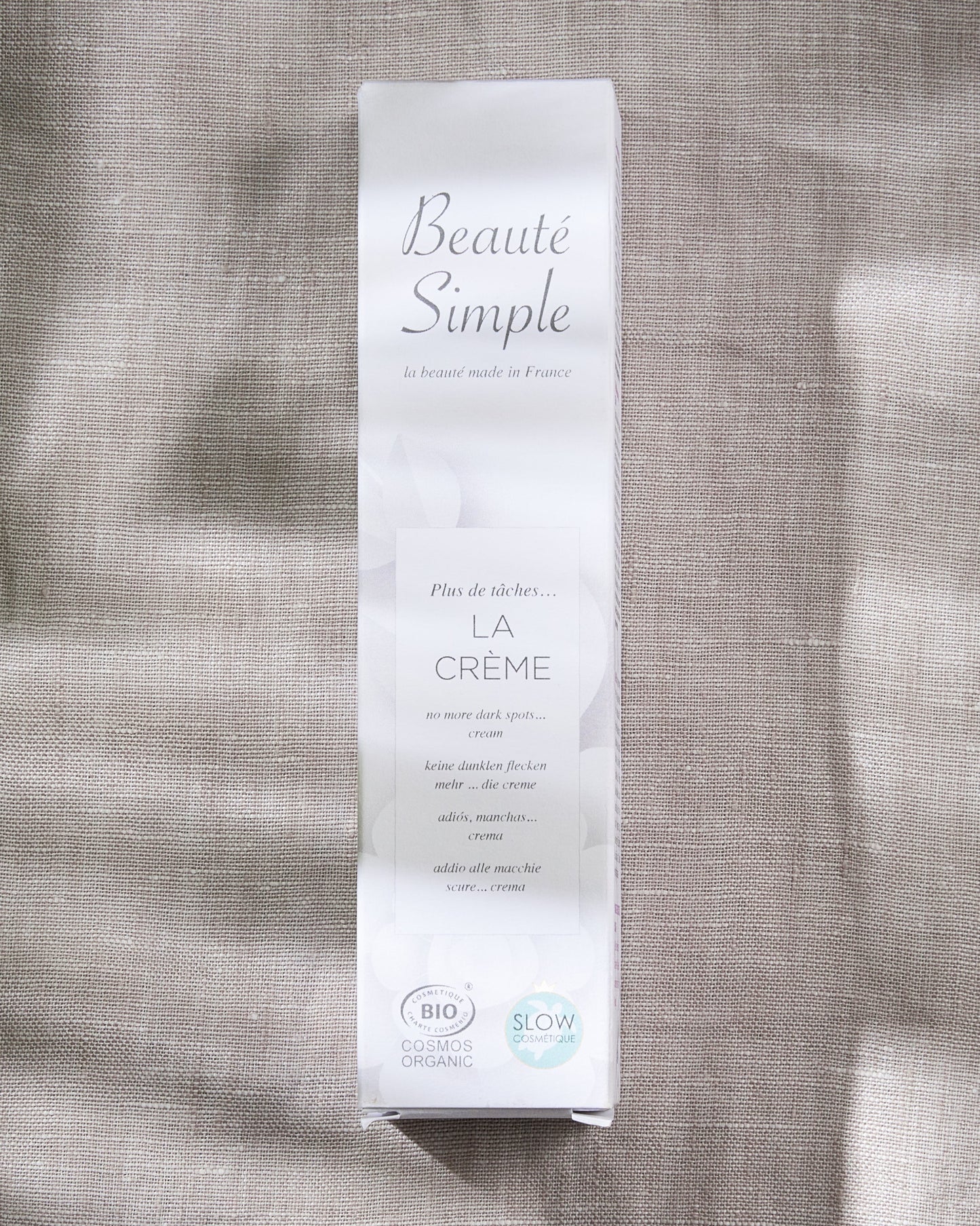 plus de taches la creme